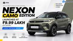Tata Nexon CAMO Edition Launched At Rs. 9.99 Lakh: Check Details Inside